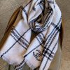 希少色 シャネル ストール ウール シルク カシミヤ CC 偽物 shw80199 - 画像 (6)
