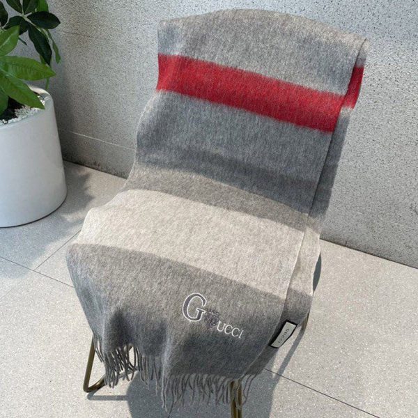 完売必至 グッチ コピー グラフィックカシミヤスカーフ guv00056 - 画像 (5)