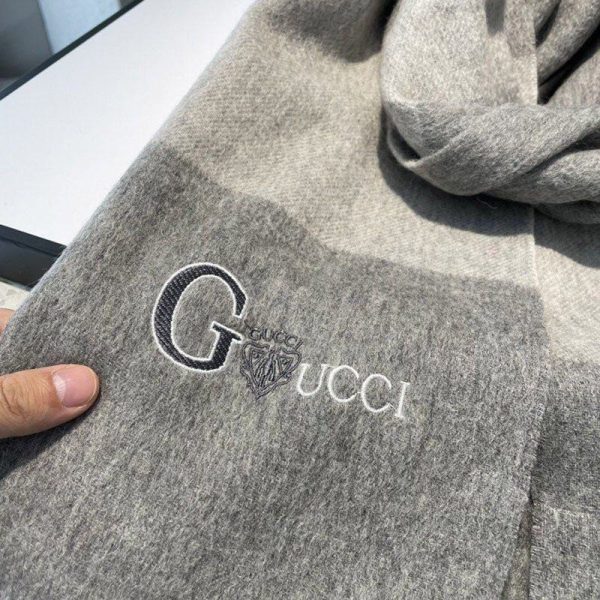 完売必至 グッチ コピー グラフィックカシミヤスカーフ guv00056 - 画像 (7)