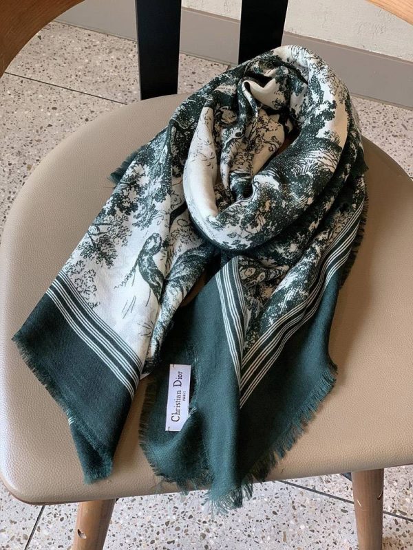 完売人気 ディオール マフラー ショール偽物 100% カシミヤ ded52084 - 画像 (2)