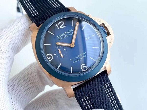 高品質♪♪♪パネライ ルミノールコピーN級品 カーフストラップ 44mm pac60383 - 画像 (2)