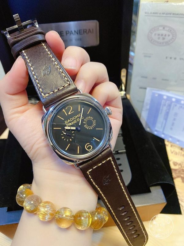 超希少！パネライ ラジオミールコピーN級品 カーフスト 自動巻き PAM000992 - 画像 (2)