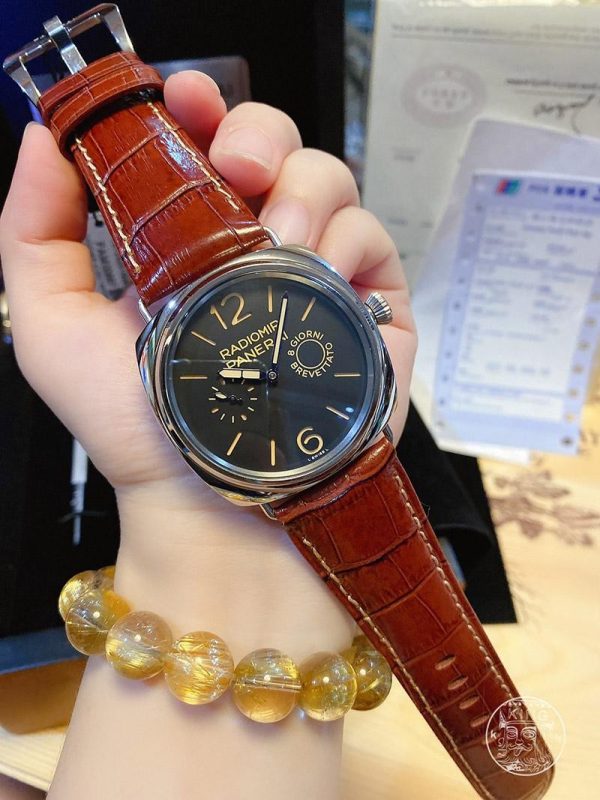 超希少！パネライ ラジオミールコピーN級品 カーフスト 自動巻き PAM000992 - 画像 (6)