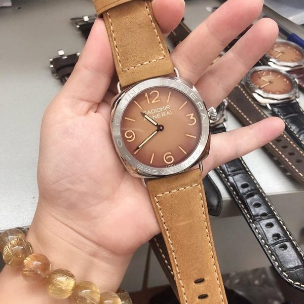 大人気★即完売必至 パネライ ラジオミール カーフストラップ 偽物 paw75174 - 画像 (5)
