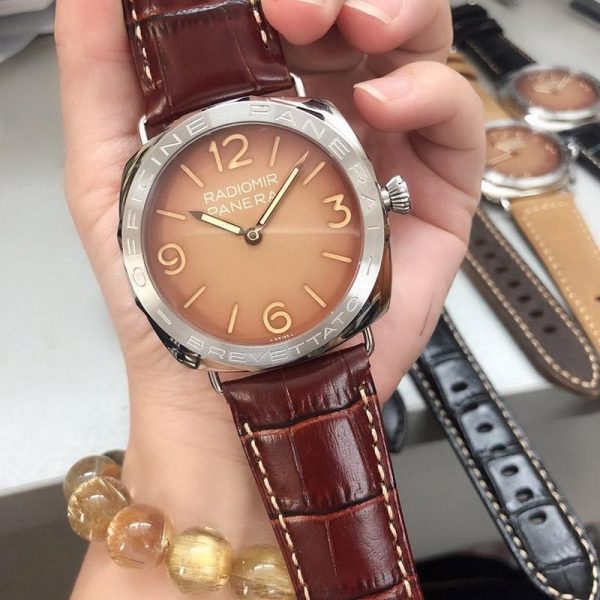 大人気★即完売必至 パネライ ラジオミール カーフストラップ 偽物 paw75174 - 画像 (7)