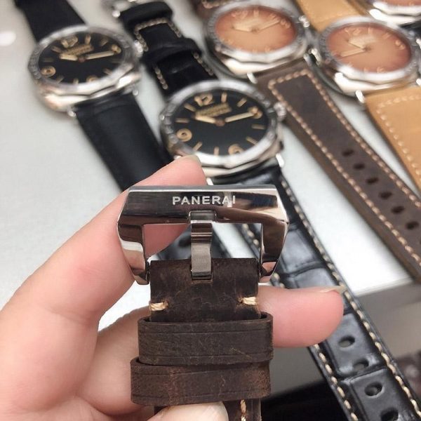 大人気★即完売必至 パネライ ラジオミール カーフストラップ 偽物 paw75174 - 画像 (9)