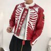 21AW新作シュプリーム 偽物 革のジャケット  Vanson Leather Bones Jacket She85383
