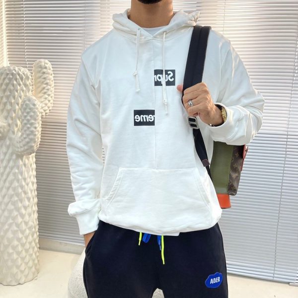 目を惹くカラー シュプリーム x コムデギャルソン コピー★box logo ボックスロゴパーカー shq23270 - 画像 (3)