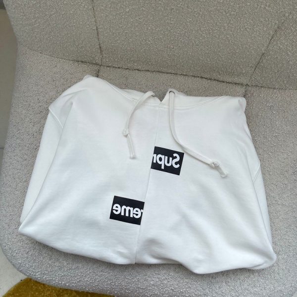 目を惹くカラー シュプリーム x コムデギャルソン コピー★box logo ボックスロゴパーカー shq23270 - 画像 (6)