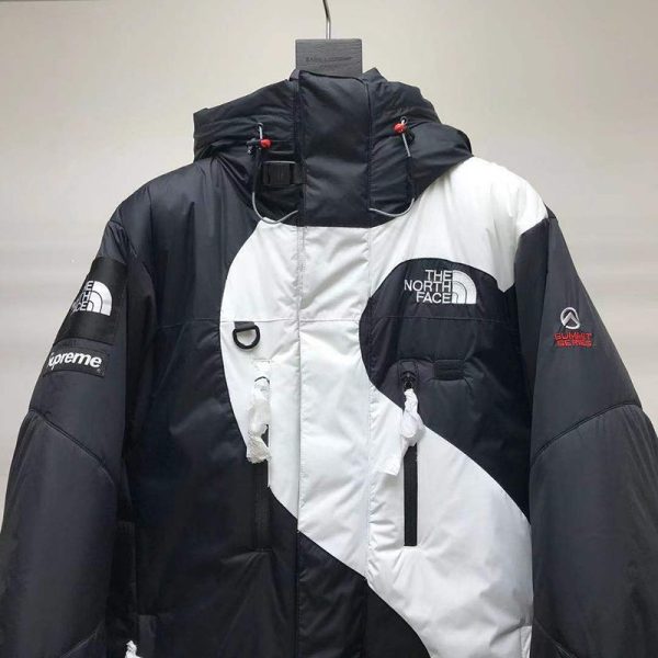 大人気！限定コラボ超激レア!シュプリーム×ノースフェイス 偽物 s logo ヒマラヤン ブラック shp18290 - 画像 (4)