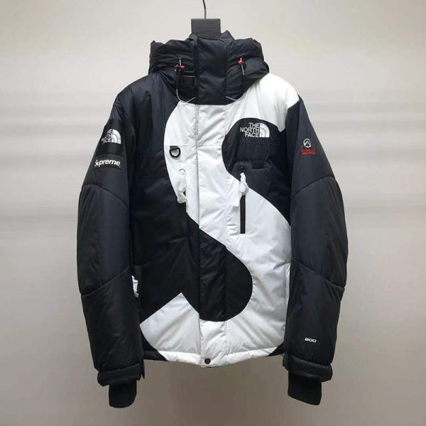 大人気！限定コラボ超激レア!シュプリーム×ノースフェイス 偽物 s logo ヒマラヤン ブラック shp18290 - 画像 (6)