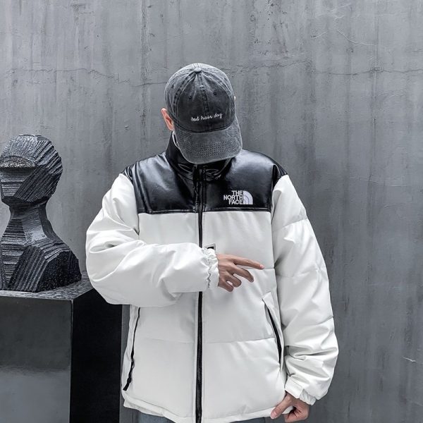 目を惹くカラー​ヌプシ 偽物 シュプリーム ノースフェイス ダウン レザーダウンジャケット Shw05906 - 画像 (3)