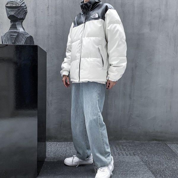 目を惹くカラー​ヌプシ 偽物 シュプリーム ノースフェイス ダウン レザーダウンジャケット Shw05906 - 画像 (7)