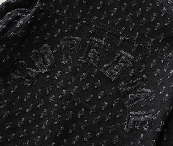 シュプリーム パーフォレイテッドデニムトラッカージャケット 3色 Sht66970 - 画像 (5)