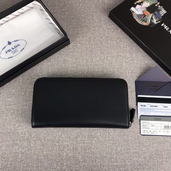 セール新作 高品質♪♪♪プラダ ファスナー付長財布 長財布 pue02749 - 画像 (2)