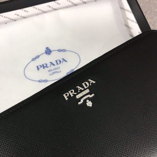 セール新作 高品質♪♪♪プラダ ファスナー付長財布 長財布 pue02749 - 画像 (4)