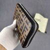 超希少！フェンディ 財布 偽物 ラムレザー カスタマイズ ピーカブー ロゴ カード ジッパーウォレット feh04391 - 画像 (4)