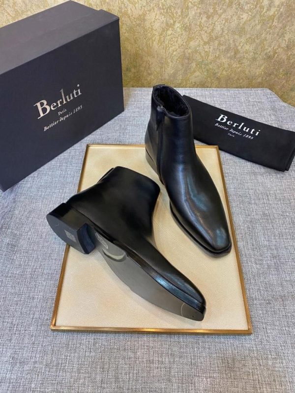 人気★ベルルッティ★ クラシック チェルシーブーツ レザースーパーコピー bea97184 - 画像 (3)