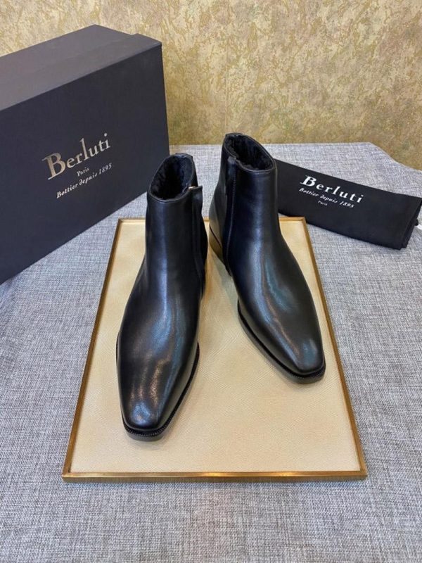 人気★ベルルッティ★ クラシック チェルシーブーツ レザースーパーコピー bea97184 - 画像 (8)