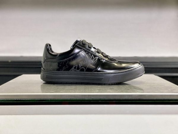 ★日本!!人気！ベルルッティ コピープレイタイムスクリットレザースニーカー新作限定 bey75104 - 画像 (3)