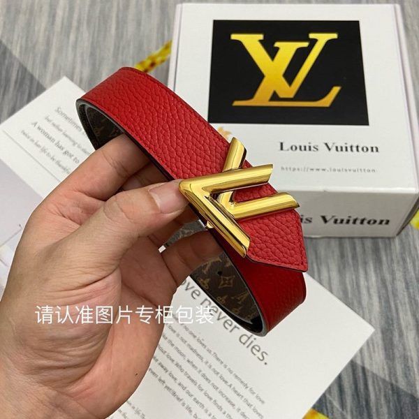 セール新作ルイヴィトン スーパーコピー サンチュールツイスト 30MM リバーシブル ベルト vur18857 - 画像 (5)