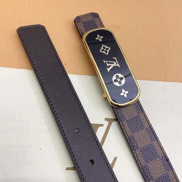 日本未入荷ルイヴィトン サンチュール・クルーザー 偽物 25MM リバーシブル ベルト vuu99559 - 画像 (5)