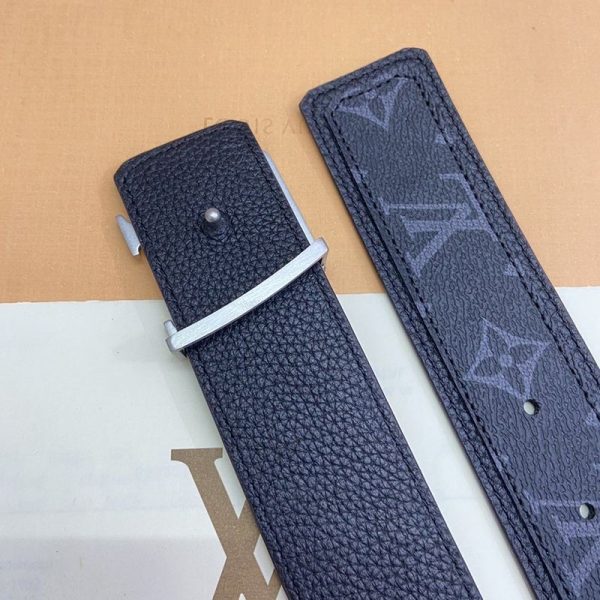 世界中で大人気♪ルイヴィトン サンチュール・LVライン 偽物 40MM リバーシブル ベルト vuf54016 - 画像 (5)