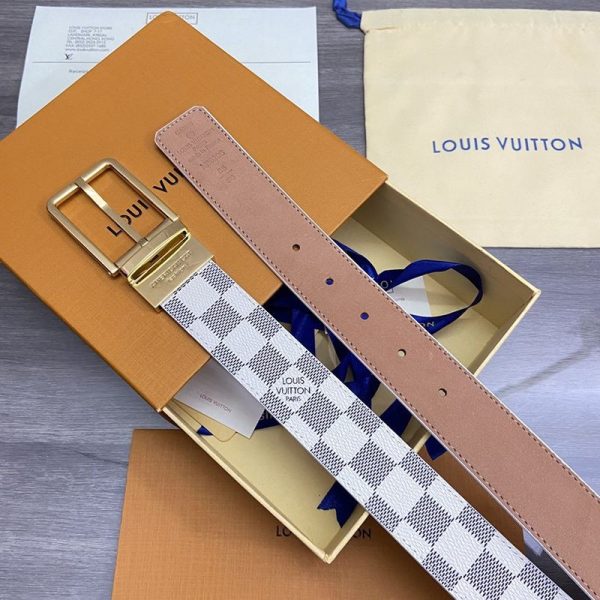 超話題!ルイヴィトン サンチュール・ポンヌフ 偽物 リバーシブルベルト vuf68504 - 画像 (4)