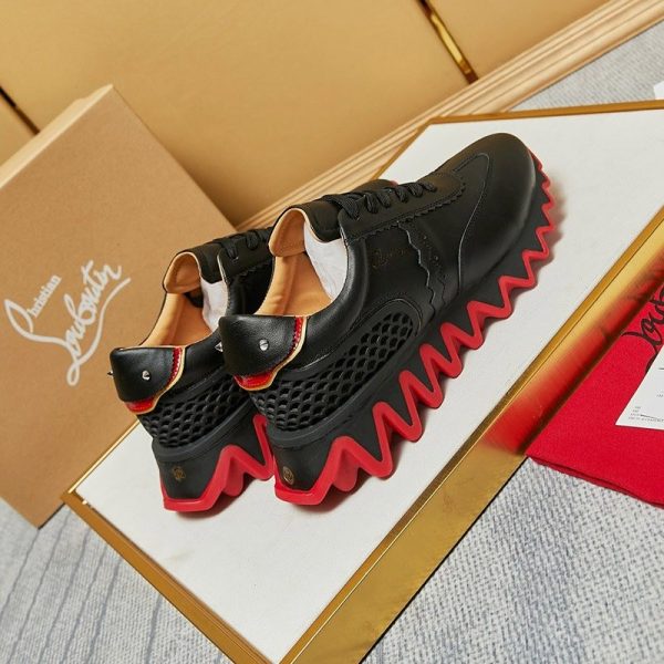 ★日本!!人気！ルブタンコピー LOUBISHARK 爽やかブラック ★スニーカー Ruz04785 - 画像 (5)