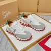 【日本未発売】ルブタンコピー LOUBISHARK 爽やかホワイト ★スニーカー Rux78311 - 画像 (2)