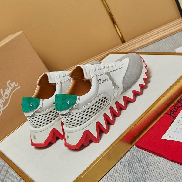 【日本未発売】ルブタンコピー LOUBISHARK 爽やかホワイト ★スニーカー Rux78311 - 画像 (3)