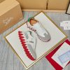 【日本未発売】ルブタンコピー LOUBISHARK 爽やかホワイト ★スニーカー Rux78311 - 画像 (4)