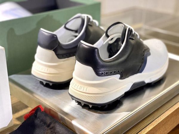 目を惹くカラーベルルッティ スニーカー N級品◆上質 スクリットレザー×ナイロン きれいめ スニーカー bea97486 - 画像 (8)