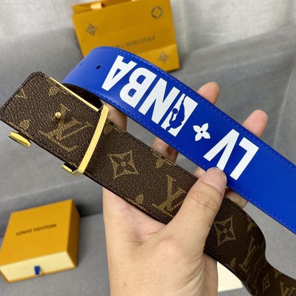 大人気！ルイヴィトン LVXNBA サンチュール・LV スリーステップス 偽物 40MM リバーシブルベルト vuy41565 - 画像 (5)