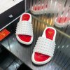 【日本未発売】ルブタン★Pool Fun Spiked レザーサンダル Ruy23718 - 画像 (3)