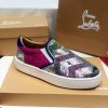 人気No1 ルブタン◆ ビジューがきらめくキュートスリッポン 偽物 Rua76560 - 画像 (4)