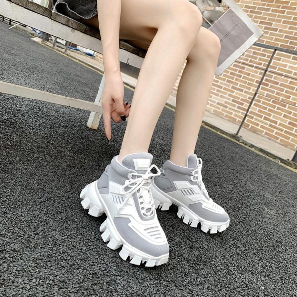 超話題!プラダ クラウドバストサンダー ​偽物 スニーカー puo63217 - 画像 (6)