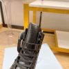 超話題!プラダ モノリス 偽物 ブラッシュドレザーxナイロン コンバットブーツ pur30762 - 画像 (9)