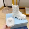 世界中で大人気♪プラダ モノリス コピー ブラッシュドレザーxナイロン コンバットブーツ pux73192 - 画像 (7)