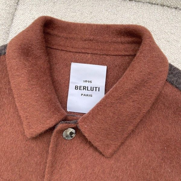 日本未入荷 ベルルッティ シンプルスタイルに☆カシミアジャケット 偽物 beu64689 - 画像 (3)