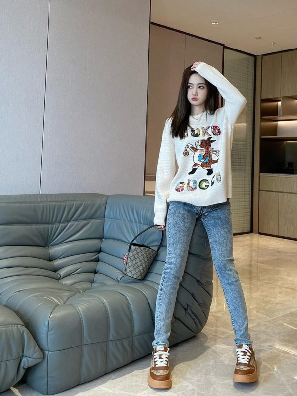 21-22AW グッチ セーター 偽物 GGジャガードコットyuku gui81822 - 画像 (9)