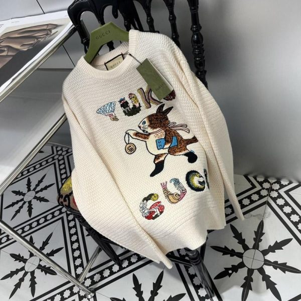 21-22AW グッチ セーター 偽物 GGジャガードコットyuku gui81822 - 画像 (10)
