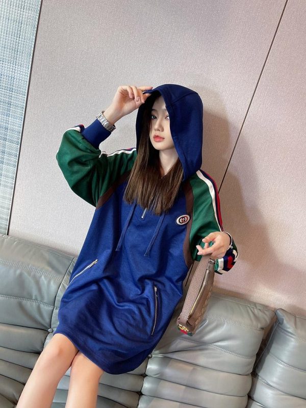 21-22AW グッチ フーディー 偽物ジャージ トップス ロゴ 長袖 送料込み プレタ gum07735 - 画像 (8)