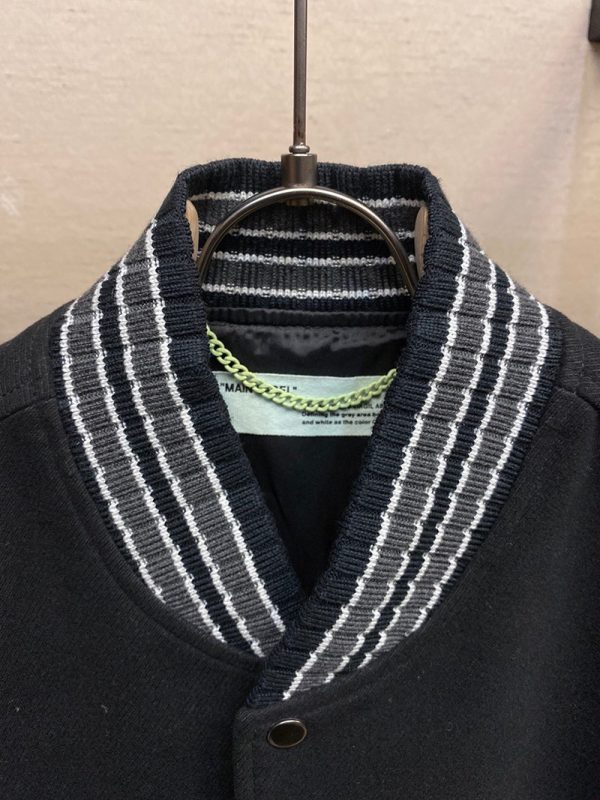 人気急上昇 OFF-WHITE ジャケット 偽物 ミニマル ボンバージャケット ofv45257 - 画像 (3)