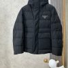 人気急上昇プラダ ダウンジャケット コピー ブラック メンズ ナイロン 2色 puv50395 - 画像 (2)
