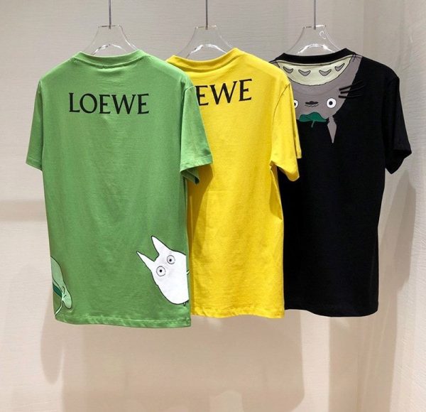 一目惚れ♪可愛い ロエベ トトロ tシャツ コピー コラボ コットン lou25310 - 画像 (2)