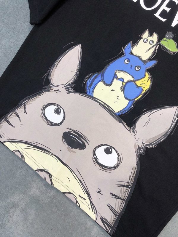 争奪戦 可愛い ロエベ トトロ tシャツ 偽物 コラボ コットン lop69694 - 画像 (4)