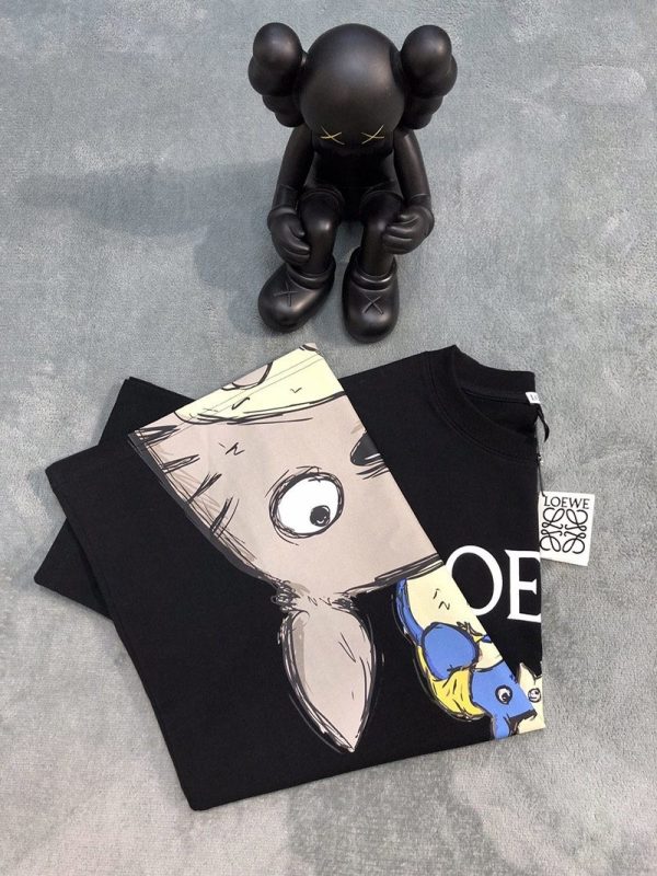 争奪戦 可愛い ロエベ トトロ tシャツ 偽物 コラボ コットン lop69694 - 画像 (5)