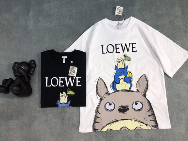 大人気！可愛い ロエベ トトロ tシャツ 偽物 コラボ コットン loo38422 - 画像 (5)