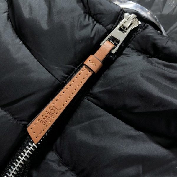 希少色 ロエベ コットン フーデッド パファージャケット コピー loz75843 - 画像 (2)